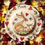 Mothers day personalised plate