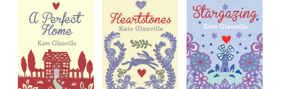 Kates three published novels, Stargazing, Heartstones, a Perfect Home