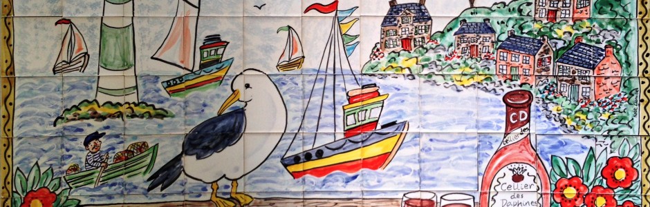 Brittany View Tile Mural