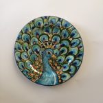peacock plate