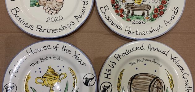 Business Partnership personalised plates