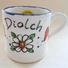 Kate Glanville Diolch Mug
