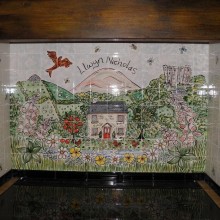 Countryside Kitchen Cooker Splashback Mural