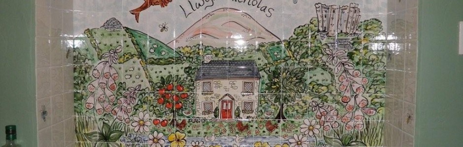Countryside Kitchen Cooker Splashback Mural