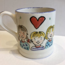 our kids personalised mug