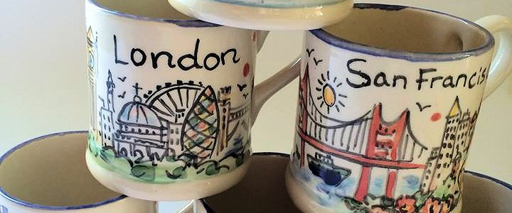 personalised city mugs