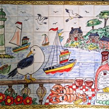 Brittany View Tile Mural