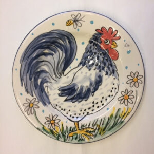 Hen Plate Easter gift